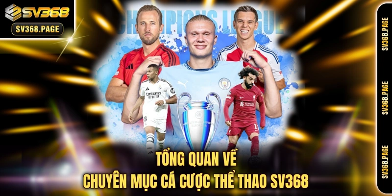 Tổng quan về chuyên mục cá cược thể thao SV368